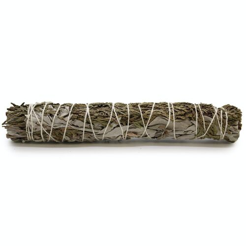 MSage-32 - Smudge Stick - White Sage & Cedar 22 cm - Sold in 1x unit/s per outer
