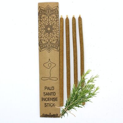 MSantoI-17 - Palo Santo Large Incense Sticks - Rosemary - Sold in 3x unit/s per outer