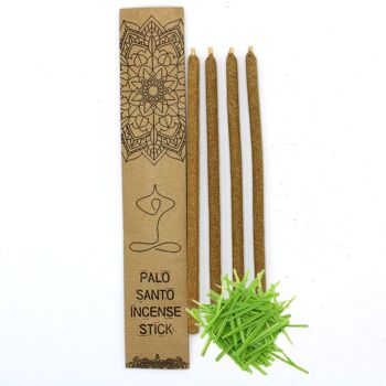 MSantoI-22 - Grands bâtons d'encens Palo Santo - Citronnelle - Vendu en 3x unité/s par extérieur 2