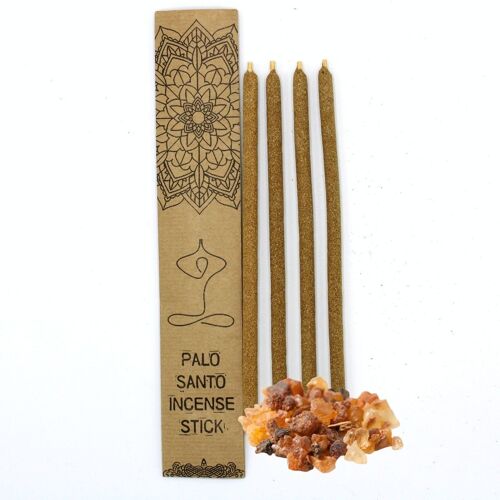 MSantoI-25 - Palo Santo Large Incense Sticks - Myrrh - Sold in 3x unit/s per outer
