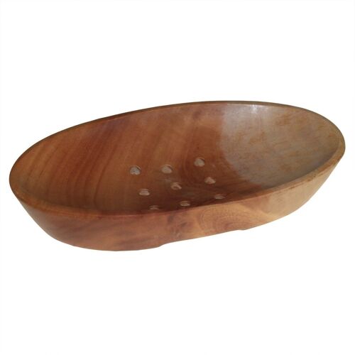 MSD-01 - Classic Naseberry Soap Dish - Oval - Sold in 6x unit/s per outer