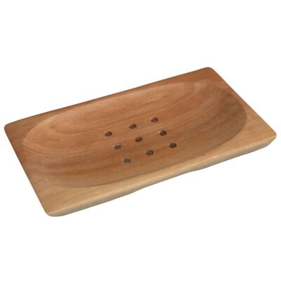 MSD-02 - Classic Naseberry Soap Dish - Rectangle - Sold in 6x unit/s per outer