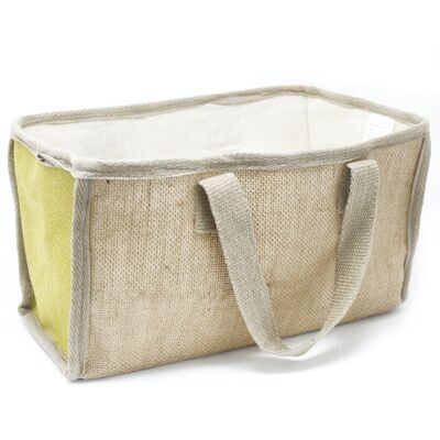 NATSB-05 - Lrg Shopping Basket - 33x18x20cm - Olive - Sold in 10x unit/s per outer