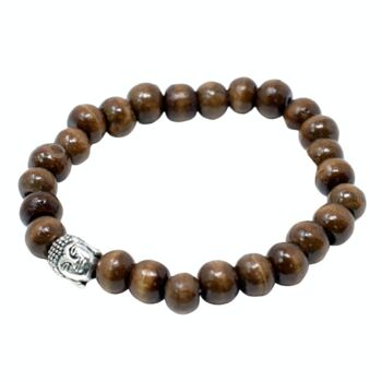 Nbang-07 - Perles brunes et bracelet Buddah - Vendu en 12x unité/s par extérieur 3