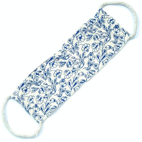 NCWBbag-03 - Empty Cotton Wheat Bags with Rope Handles - Floral Patterns - Sold in 10x unit/s per outer
