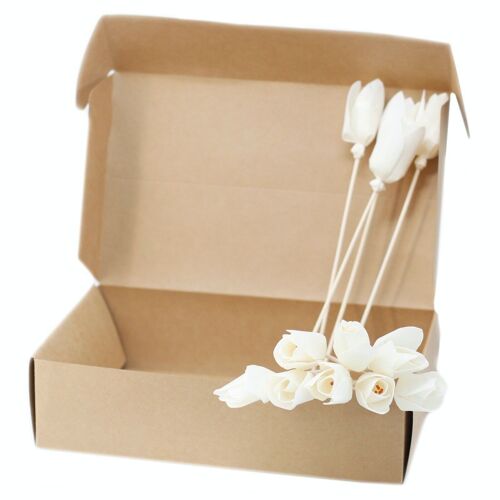 Ndiff-12 - Natural Diffuser Flowers - Tulip on Reed - Sold in 12x unit/s per outer