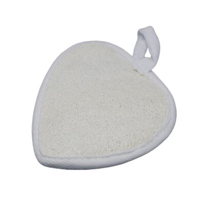 NLBS-03 - Exfoliantes corporales de lufa natural - Corazón - Vendido en 6x unidad/es por exterior