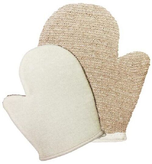 NLuxB-03 - Snug Jute Mix Mitt - Brown - Sold in 6x unit/s per outer