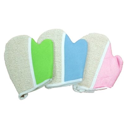 NLuxB-04 - Snug Jute Mix Mitt - Assorted - Sold in 6x unit/s per outer