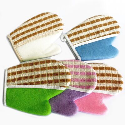 NLuxB-05 - Luxury Jute Glove - Assorted - Sold in 6x unit/s per outer