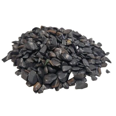 NMGC-16 - Chips de pierres précieuses de tourmaline noire en vrac - 1KG - Vendu en 1x unité/s par extérieur
