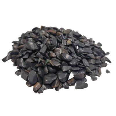 NMGC-16 - Black Tourmaline Gemstone Chips Bulk - 1KG - Sold in 1x unit/s per outer