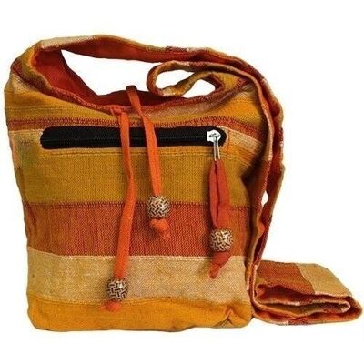 NSBag-04 - Nepal Sling Bag - Sunrise Orange - Verkauft in 4x Einheit/en pro Außentasche