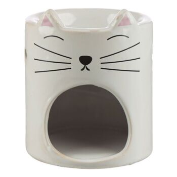 OB-278 - Brûleur à mazout Feline Fine Ceramic Cat Head - Vendu en 12x unité/s par extérieur 6