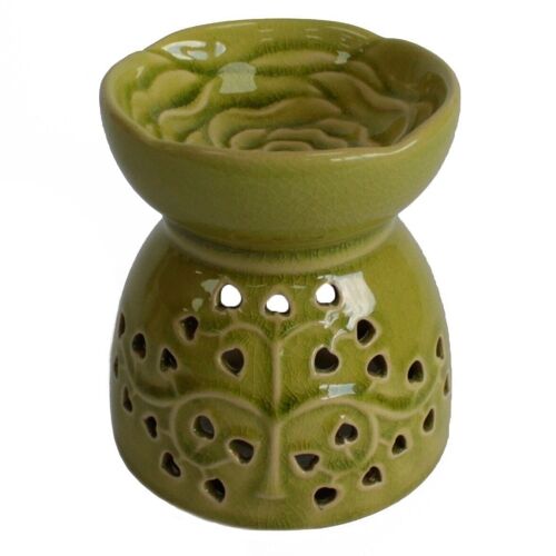 OBToL-04 - Tree of Life Oil Burner - Lime - Sold in 3x unit/s per outer