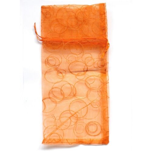 OrgBB-01A - Bathbomb Bubble Bags (for 2) - Orange - Sold in 30x unit/s per outer