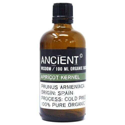 OrgBO-04 - Apricot Kernel Organic Base Oil - 100ml - Sold in 1x unit/s per outer