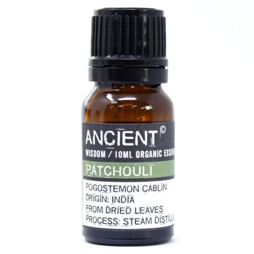 OrgEO-04 - Patchouli Organic Essential Oil 10ml - Sold in 1x unit/s per outer
