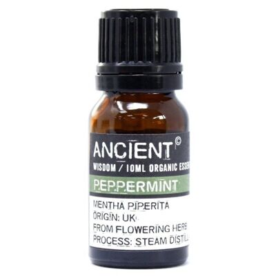 OrgEO-06 - Peppermint Organic Essential Oil 10ml - Sold in 1x unit/s per outer