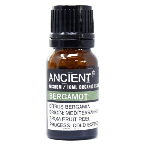 OrgEO-13 - Bergamot Organic Essential Oil 10ml - Sold in 1x unit/s per outer