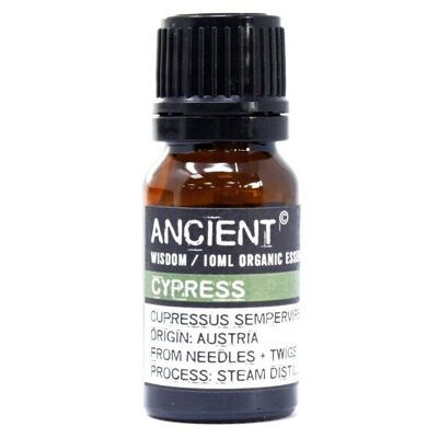 OrgEO-16 - Cypress Organic Essential Oil 10ml - Sold in 1x unit/s per outer