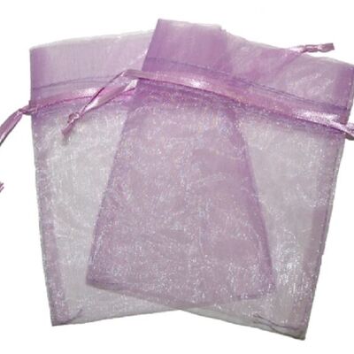 OrgM-05 - Med Organza Bags - Lavender - Sold in 30x unit/s per outer