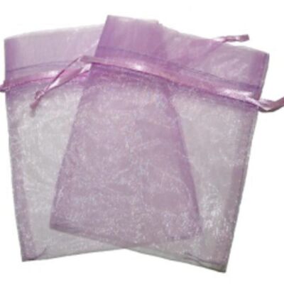 OrgS-05 - Small Organza Bags - Lavender - Sold in 30x unit/s per outer