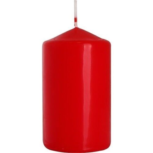 PC-10 - Pillar Candle 60x100mm - Red - Sold in 6x unit/s per outer