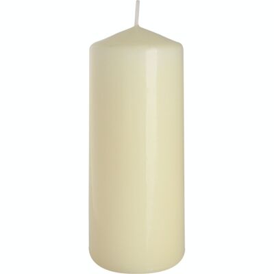 PC-13 - Pillar Candle 60x150mm - Avorio - Venduto in 6x unità per esterno