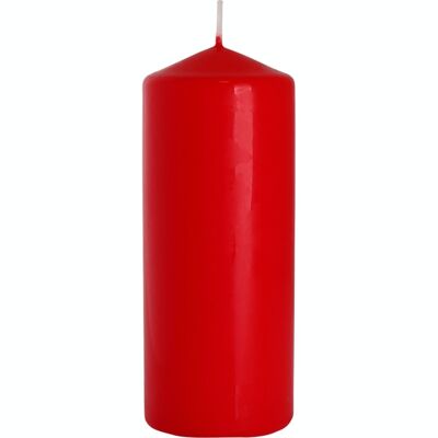 PC-14 - Pillar Candle 60x150mm - Rosso - Venduto in 6x unità per esterno