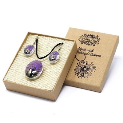 PFJ-01 - Pressed Flowers - Tree of Life set - Lavender - Sold in 1x unit/s per outer