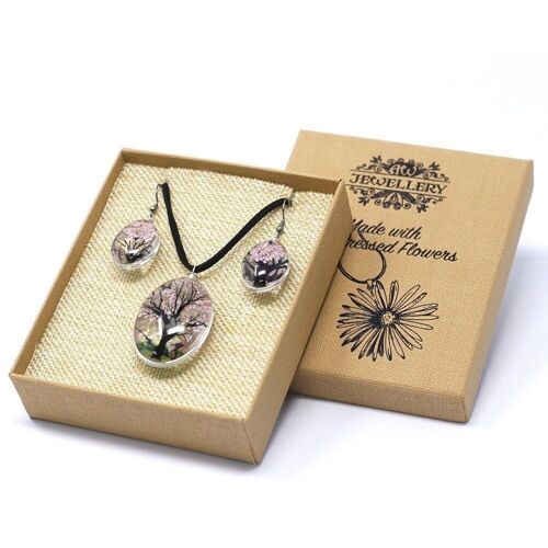 PFJ-02 - Pressed Flowers - Tree of Life set - Pink - Sold in 1x unit/s per outer