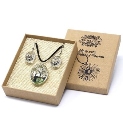PFJ-04 - Pressed Flowers - Tree of Life set - White - Sold in 1x unit/s per outer