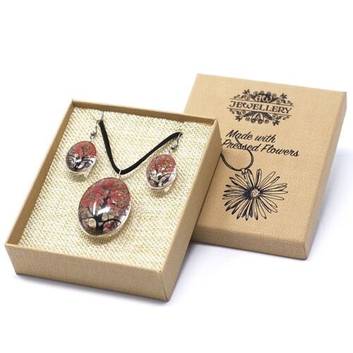 PFJ-06 - Pressed Flowers - Tree of Life set - Coral - Sold in 1x unit/s per outer