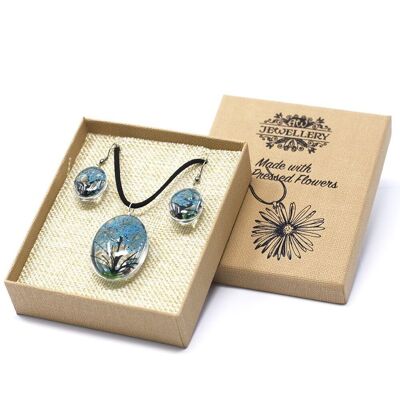 PFJ-07 - Pressed Flowers - Tree of Life set - Teal - Sold in 1x unit/s per outer