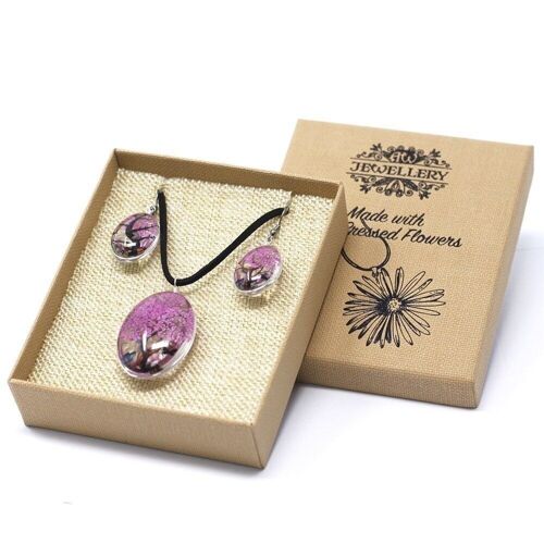 PFJ-08 - Pressed Flowers - Tree of Life set - Bright Pink - Sold in 1x unit/s per outer