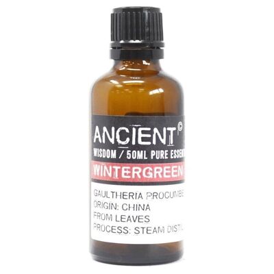 Preo-87 - Wintergreen Essential Oil 50ml - Venduto in 1x unità/i per esterno