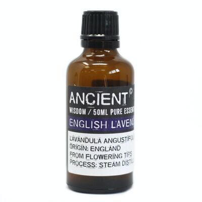 Preo-90 - English Lavender Essential Oil 50ml - Sold in 1x unit/s per outer