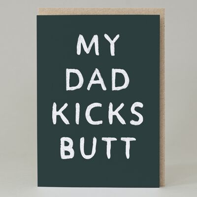 Dad kicks butt