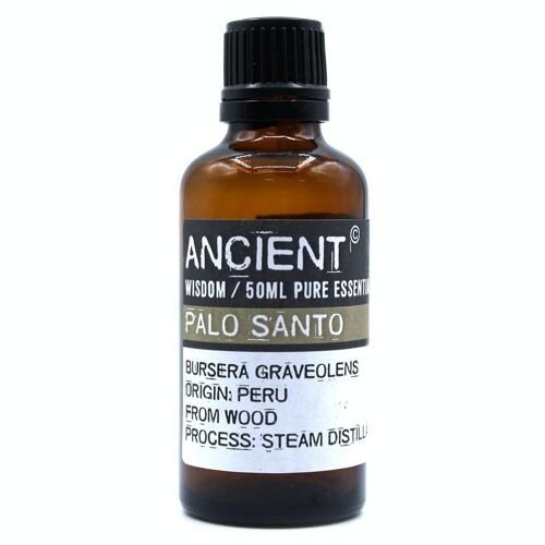 PrEO-96 - Palo Santo Essential Oil 50ml - Sold in 1x unit/s per outer