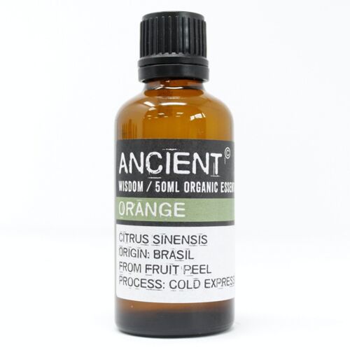 PreOrg-09 - Orange Organic essential Oil 50ml - Sold in 1x unit/s per outer