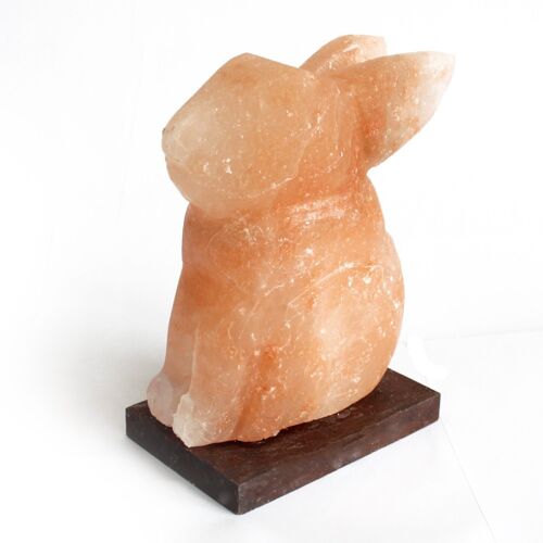 Qsalt-52 - Animal salt lamps - Rabbit - Sold in 1x unit/s per outer