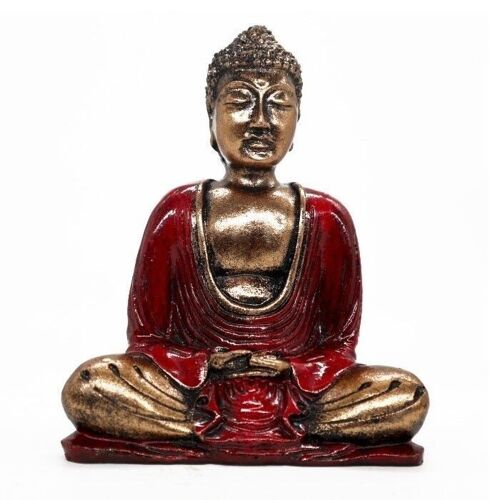 RBud-05 - Red & Gold Buddha - Medium - Sold in 1x unit/s per outer