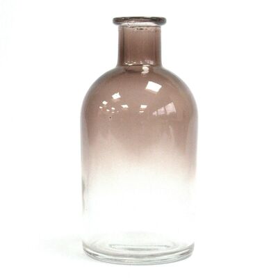 RDBot-06 - Flacon diffuseur à roseau antique rond de 250 ml - Charbon de bois - Vendu en 6x unité/s par extérieur