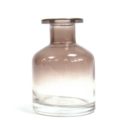 RDBot-09 - 140 ml Round Alchemist Reed Diffuser Bottle - Charcoal - Sold in 6x unit/s per outer