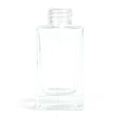 RDBot-13 - 100 ml Square Long Reed Diffuser Bottlle - Clear - Sold in 6x unit/s per outer