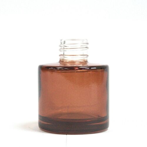 RDBot-14 - 50 ml Round Reed Diffuser Bottlle - Amber - Sold in 6x unit/s per outer