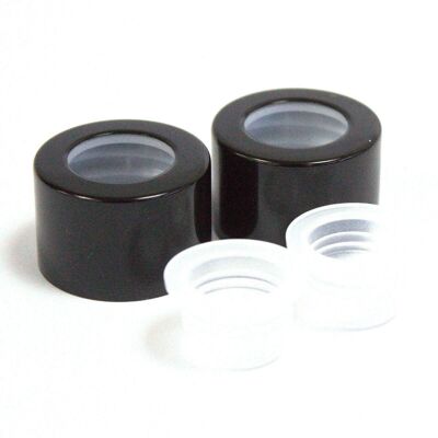 RDBot-19 - Cap for RDBot-11/12/13 3cm - Black Top - Sold in 6x unit/s per outer