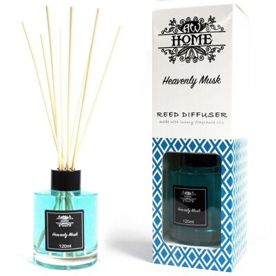 RDHF-08 - 120ml Reed Diffuser - Heavenly Musk - Sold in 1x unit/s per outer