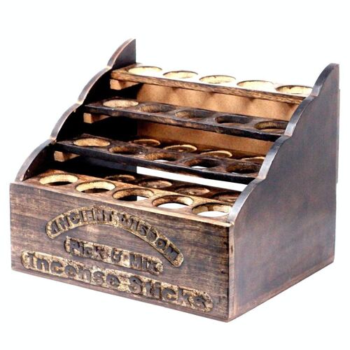 RDS-119M - P&M Incense Mango Wood Display Stand - Sold in 1x unit/s per outer